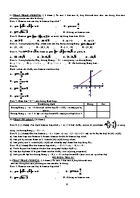 Toán 9 - Đề cương ôn tập chương 2